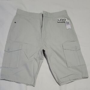 LRG Men's Gray Cargo Shorts